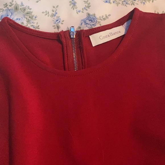 Fancy red top - Picture 5 of 6